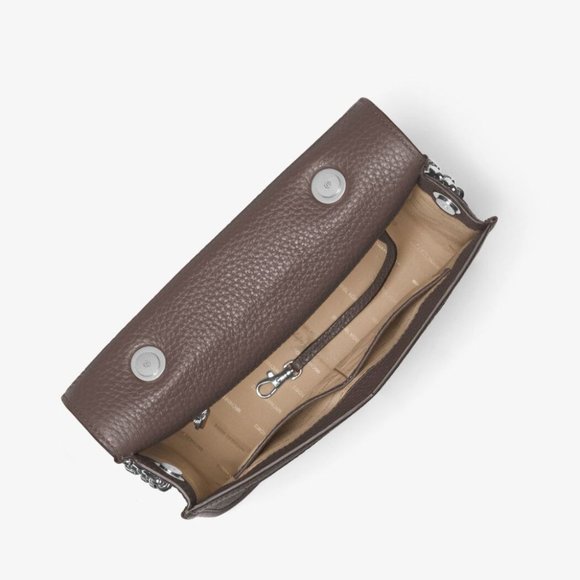 NWT Michael Kors Cooper Large Leather Satchel Cinder - Picture 5 of 6